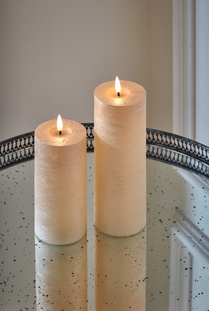 Metallic Candle | Set of 2