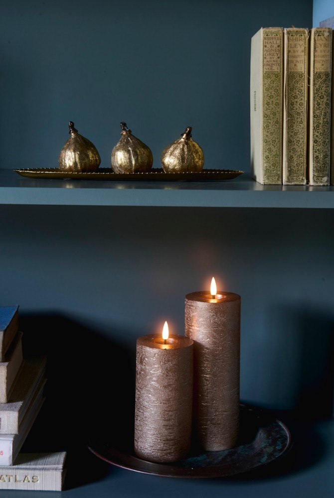 Metallic Candle | Set of 2