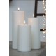 Grand Pillar Candle White 20cm